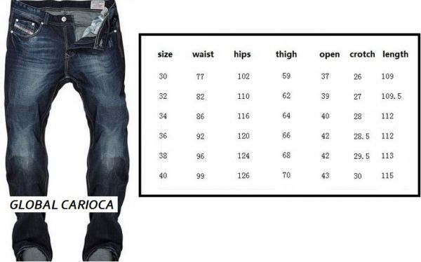 CALÇA JEANS MASCULINA DIESEL